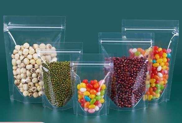 [C-SUP 200m 14X20X4] Clear Stand Up Pouch 200m 14X20X4 (Pack of 50)