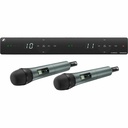 Sennheiser XSW 1-825 Dual-Vocal Set with Two 825 Handheld Microphones (A: 548 to 572 MHz) #SEXSW1825 MFR #XSW 1-825 DUAL-A
