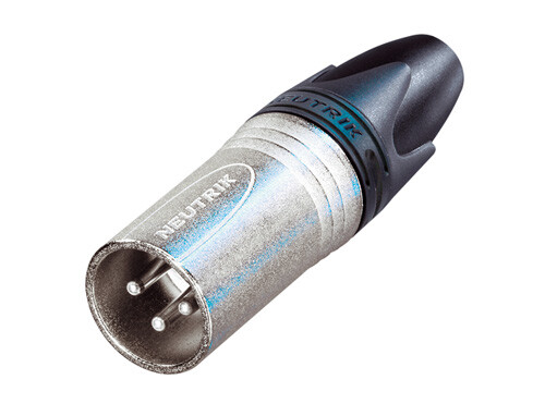 Neutrik NC3MXX Male 3-Pin XLR Connector #NENC3MXX MFR #NC3MXX