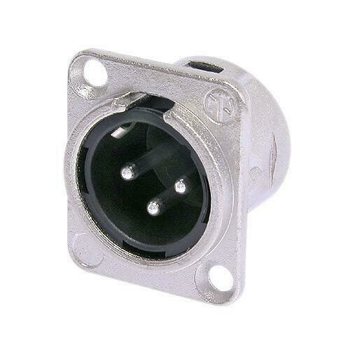 Neutrik NC3MD-L-1 3-Pole Male XLR Receptacle #NENC3MDL1 MFR #NC3MD-L-1