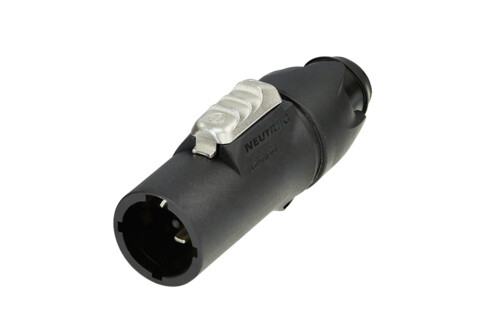 Neutrik powerCON TRUE1 TOP Locking Male Cable Connector
#NENAC3MXWTOP MFR #NAC3MX-W-TOP
