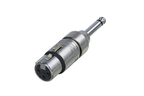 Neutrik 3-Pole XLR Female to Mono 1/4" Male Adapter (Tip, Sleeve Contact)
#NENA2FP MFR #NA2FP