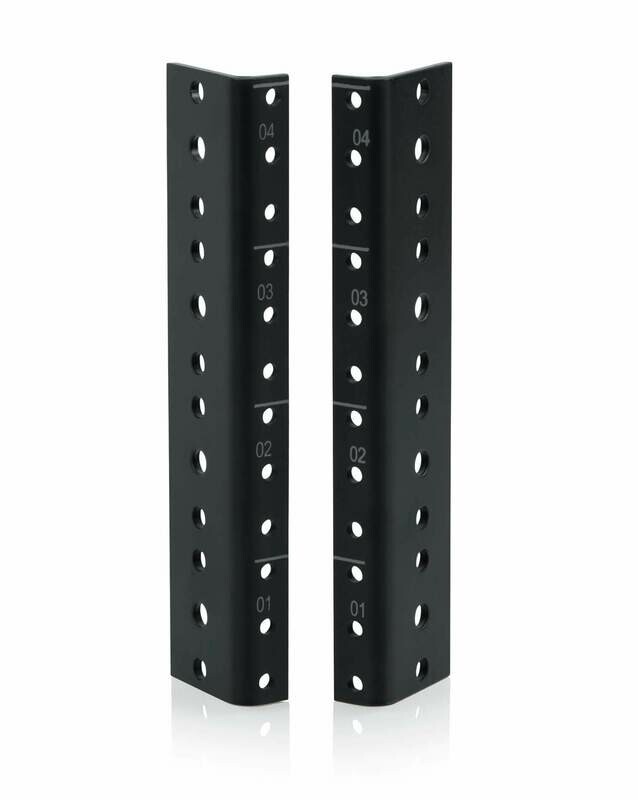 Gator Cases Rack Rail for 4 RU Rackmount Cases 
#GA4URR MFR #GRW-RACKRAIL-04U