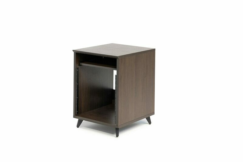 [Gator GFW-ELITEDESKRK-BRN] Gator Frameworks GFW-ELITEDESKRK-BRN Elite Series Desk 10U Rack - Dark Walnut